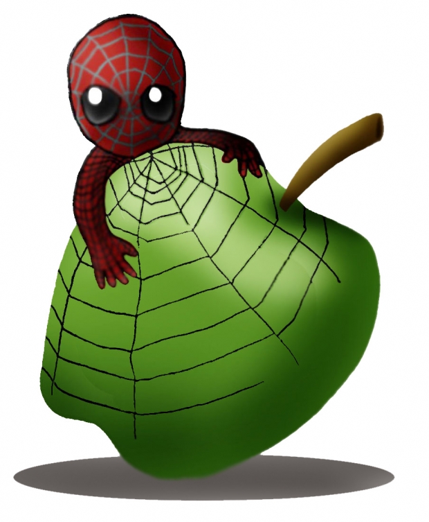 NYAF mascot Spidy Boi [green]