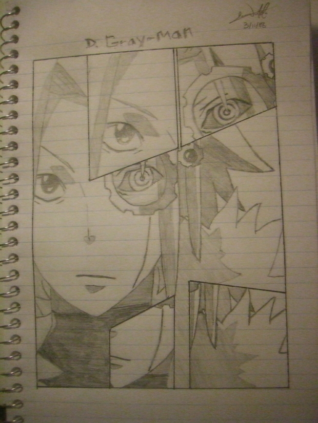 Allen Walker manga style