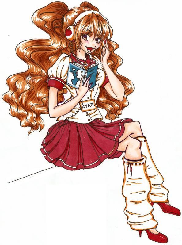 Satsuki-chan on the Subway