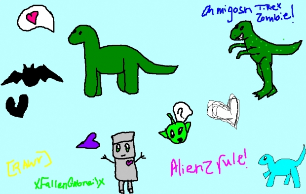 ONE TWO THREE FOUR I CAME TO THE LAND OF DINOSAURS!!