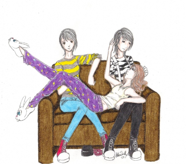 Tegan, Sara, and Emily