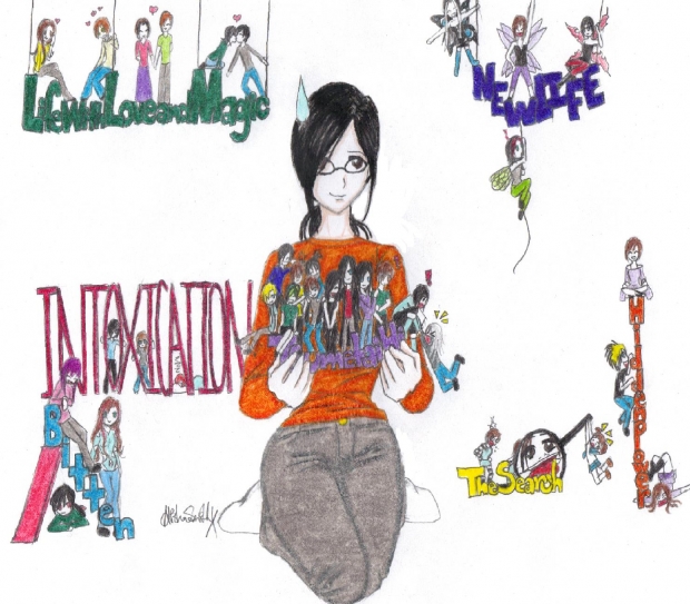 Me and my friendly OCs