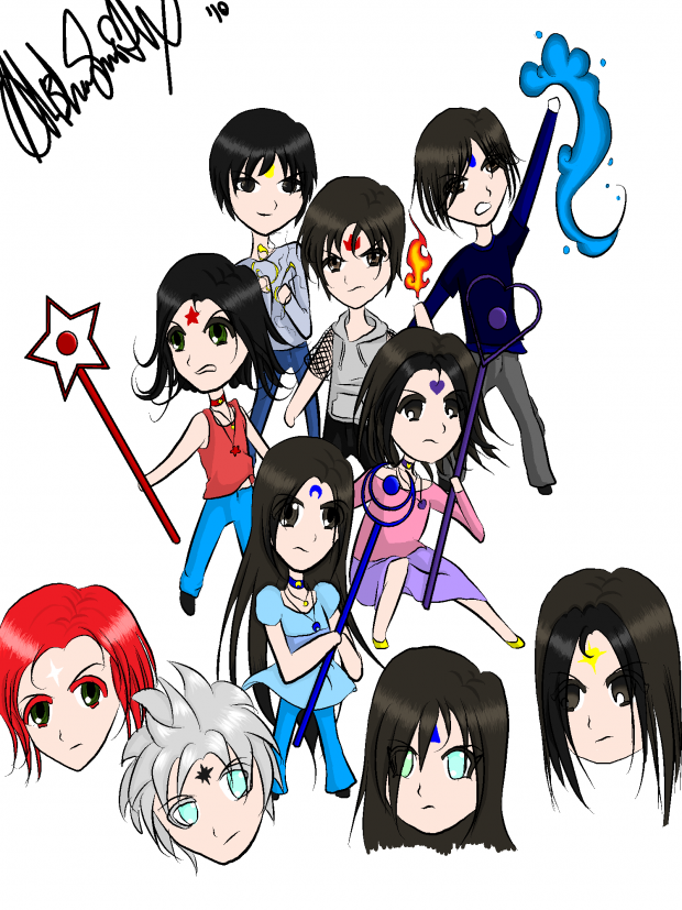 Chibi LWLAM Characters