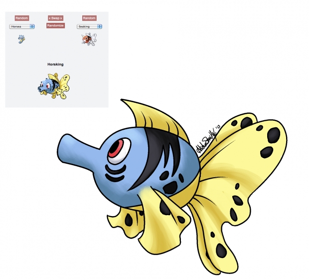 Pokemon Fusion: Horsking