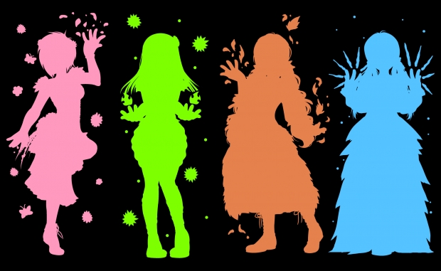 Season Gijinkas Silhouettes