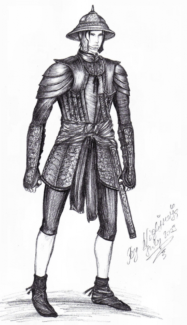 another warrior from burma  (16th century)