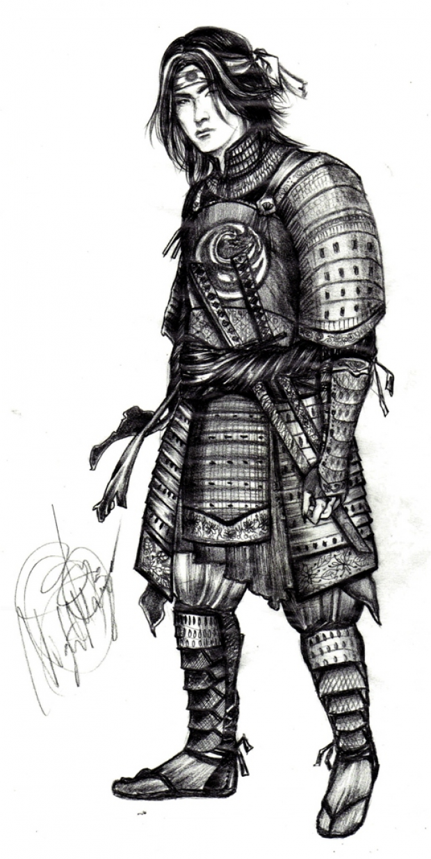 Armored samurai