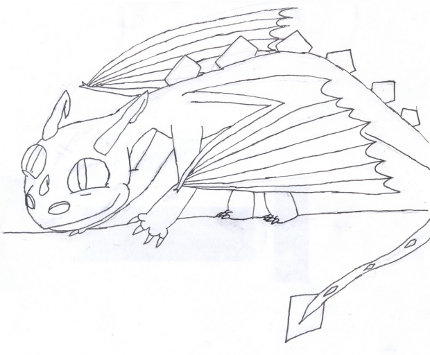 Flare the Terror -Line Art-