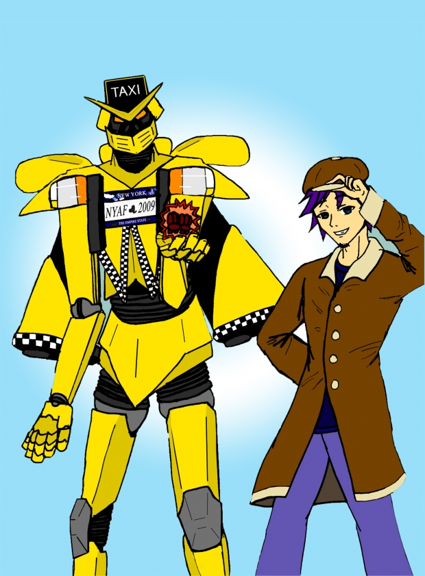 Mecha Taxi + Driver