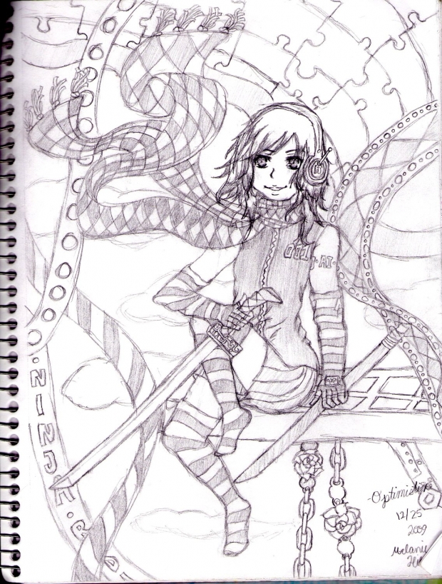 Radio Ninja [LineArt]