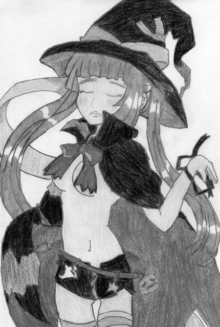 Blah Blah goes the witch