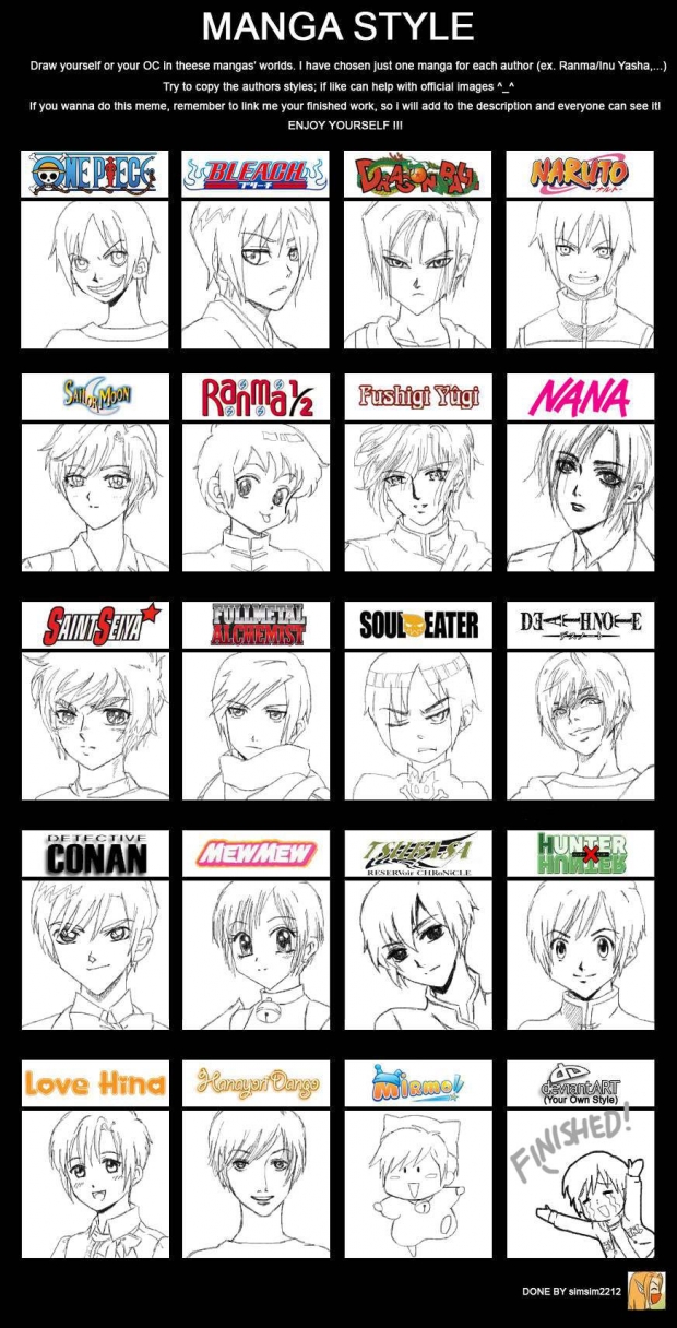 Manga Style Meme