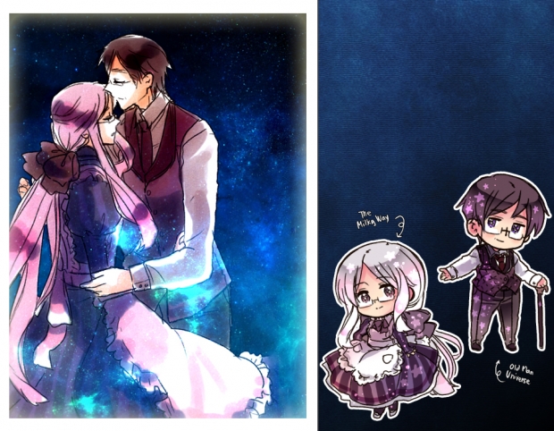 Lady Milky Way and Universe