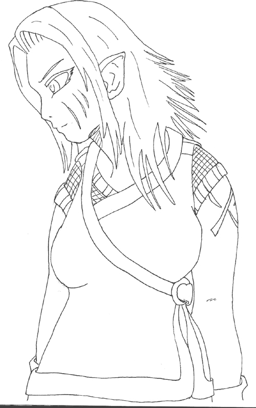 Girl With The Lined Face.