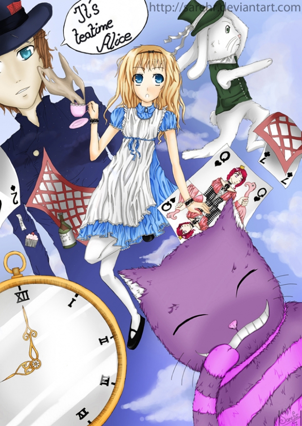 It's teatime Alice