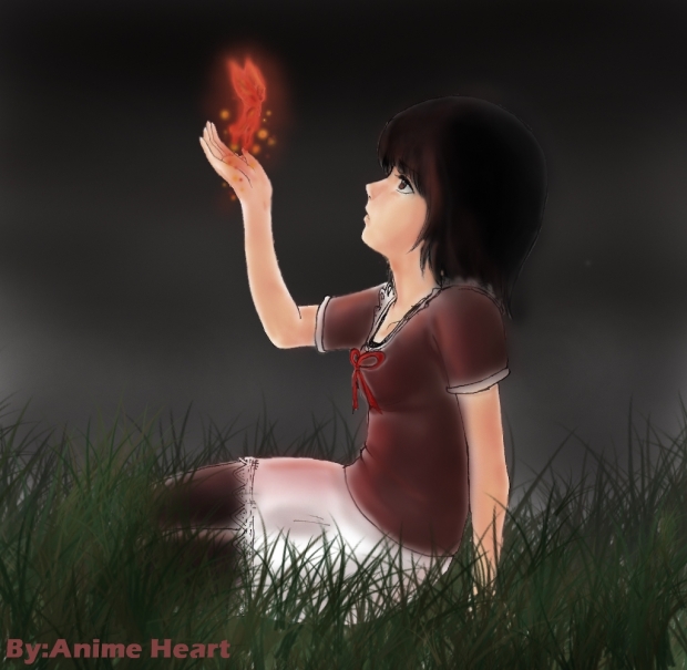 Mio and  crimson Butterfly