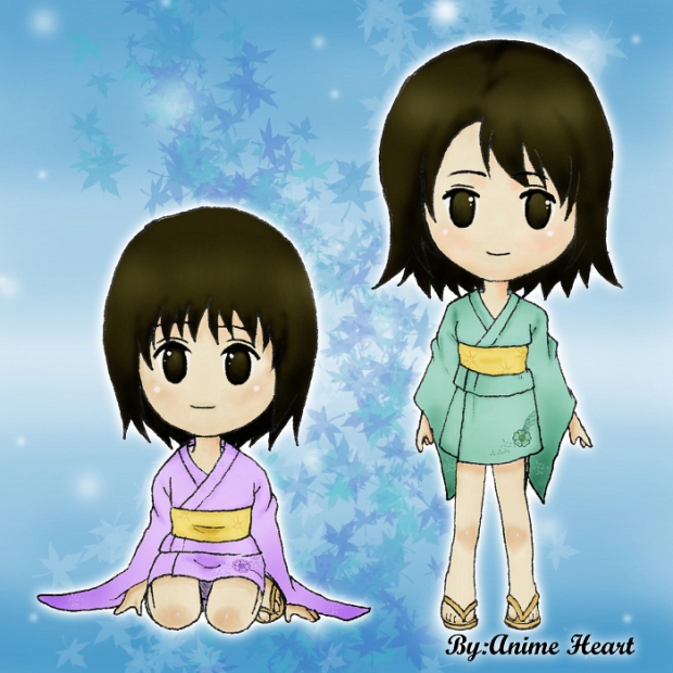mio & mayu chibi