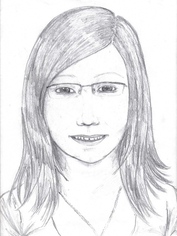 Megan (portrait of a classmate)