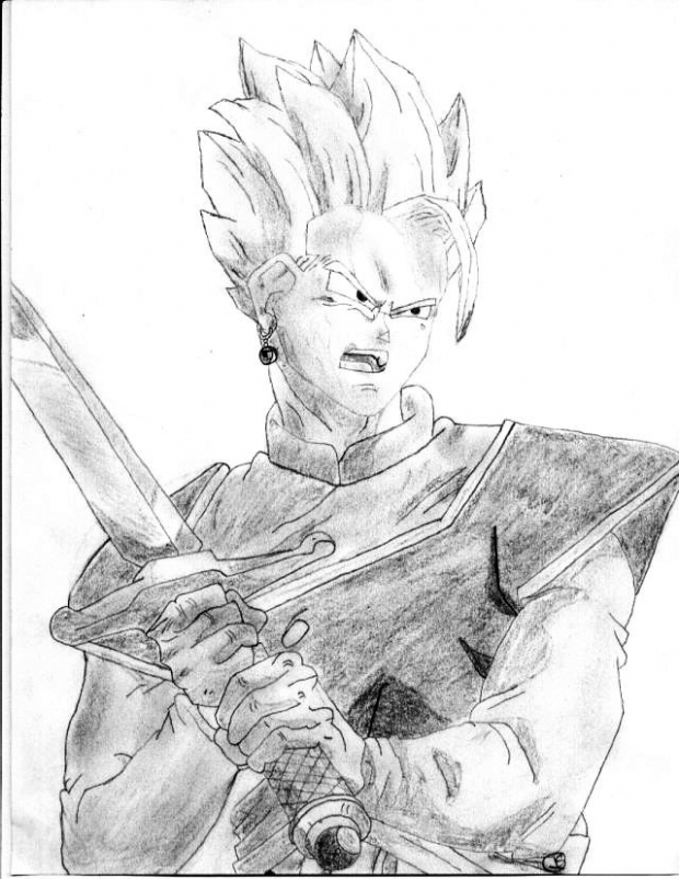 Gohan With Sword