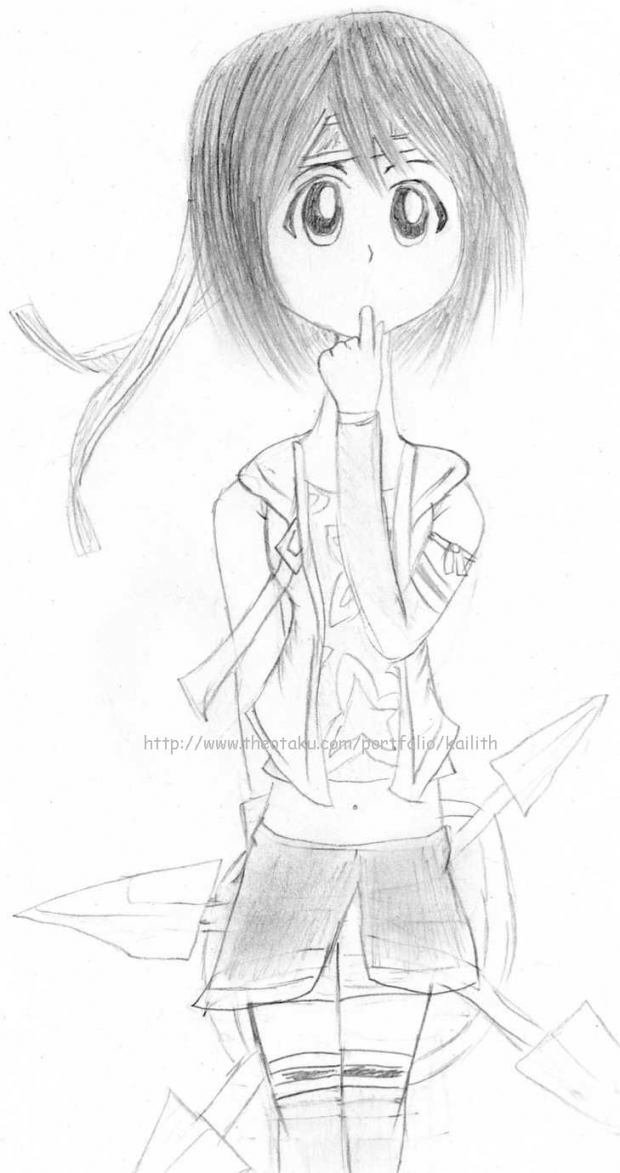 Yuffie Kisaragi Sketch