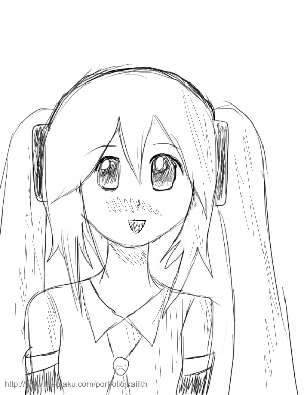 Sketchy Miku