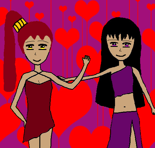 Aurora Witch and her sister