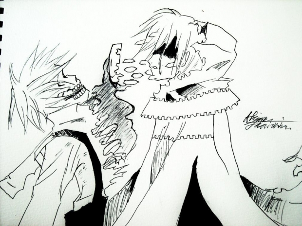 Allen Becoming an Akuma