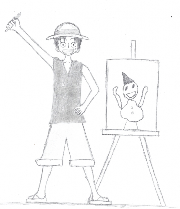 Luffy Pencil