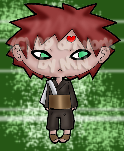 Gaara of the Sand Chibi
