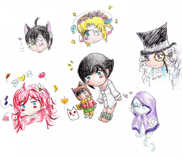Gaia Chibi Doodle Collection