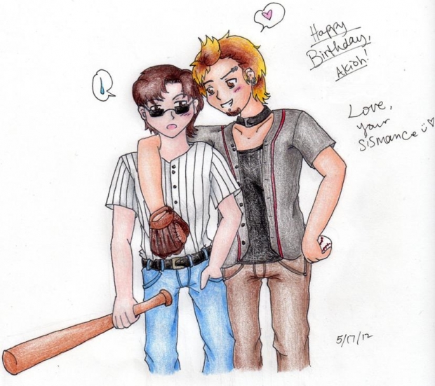 Stefan x Gabe - HAPPY BDAY AKIOH!!