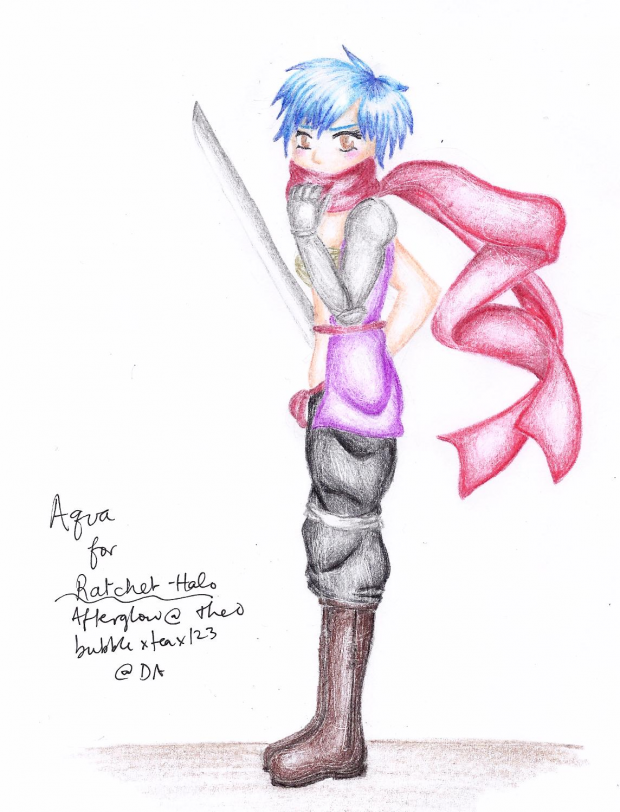 Request - Aqua (lineless attempt)