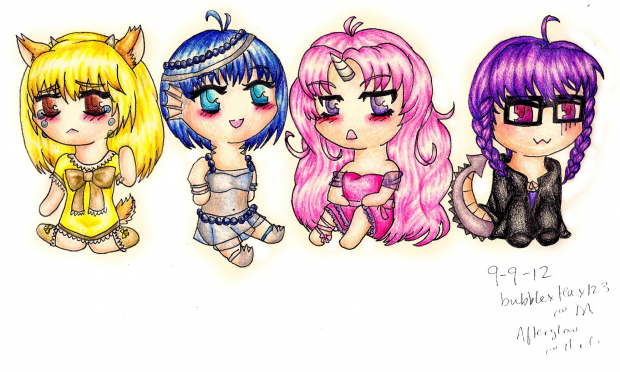 Liliacaciriatunia - Chibi OCs