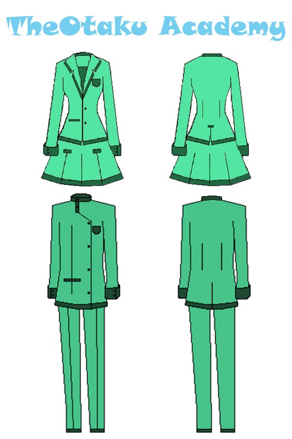 TheO Academy Uniform- green