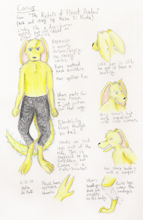 Character Design: Conus