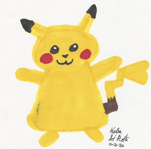 Here, Have a Pikachu
