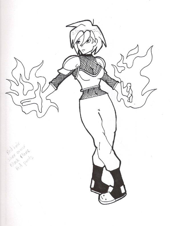 Lady Of The Black Flame