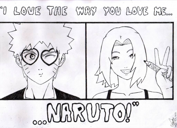 Sakura loves Naruto?