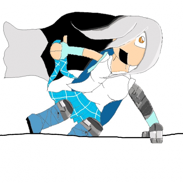 "Crap! Gonna be late!"