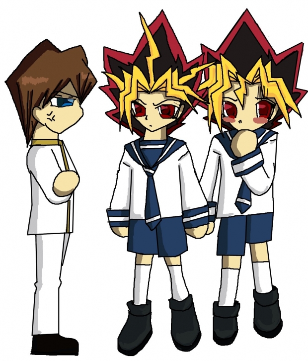kaiba&yami&yugi