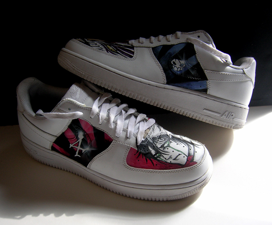 Ichigo & ulquiorra sneakers