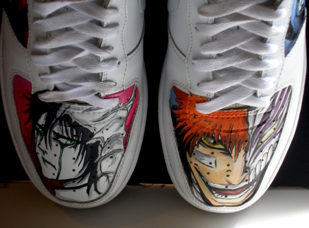 Ichigo & ulquiorra sneakers