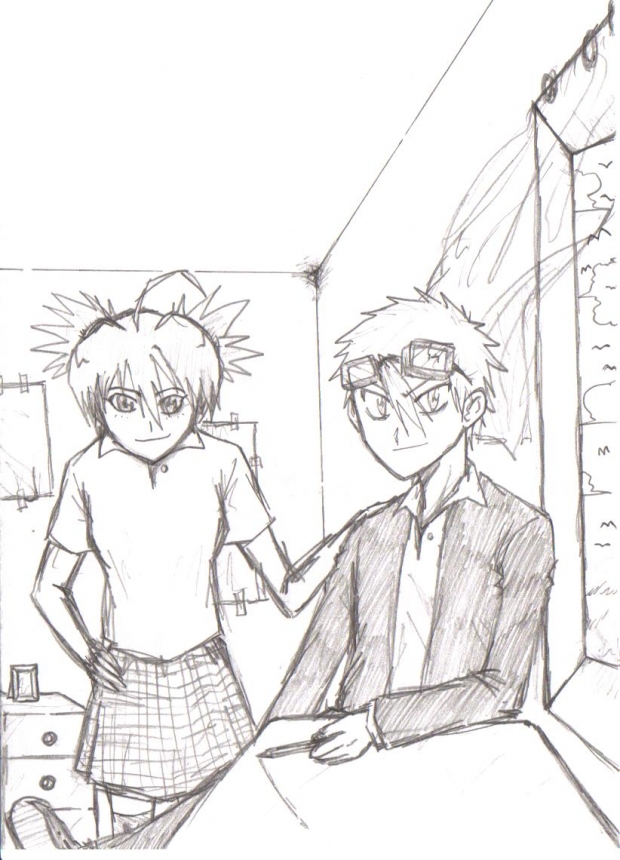 Narasu Kiruzuka and Yori Kamurogi