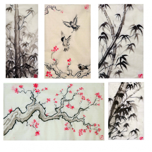 Sumi Paintings