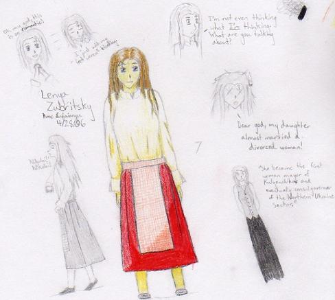 Lenya - Character Exploration