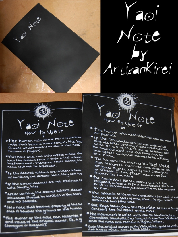 Yaoi Note