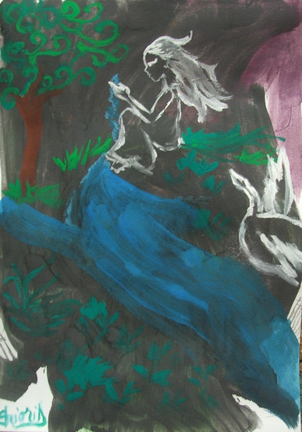 Fantasy in dark tones...