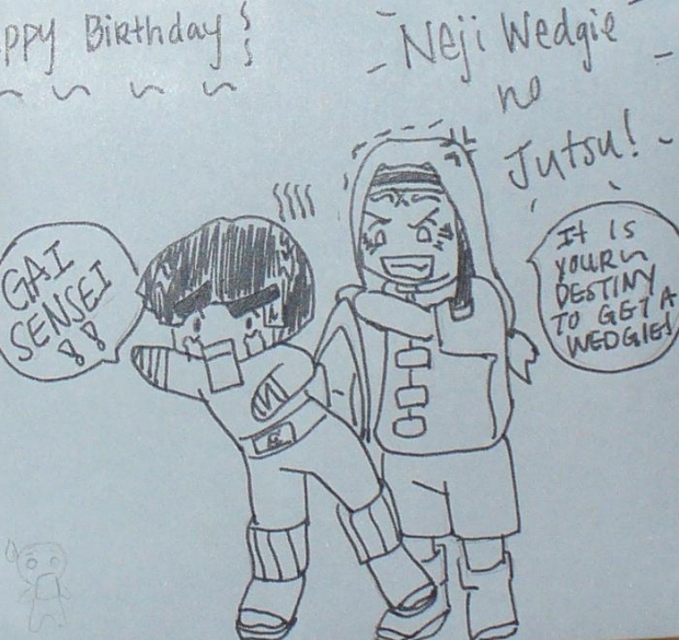 Neji Wedgie No Jutsu!!!