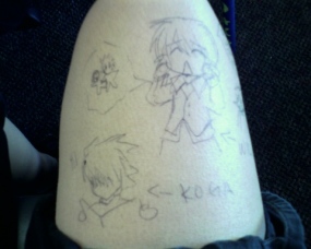 Thigh Doodle