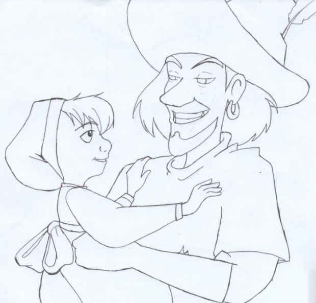 Bells Of Notre Dame- Line Art